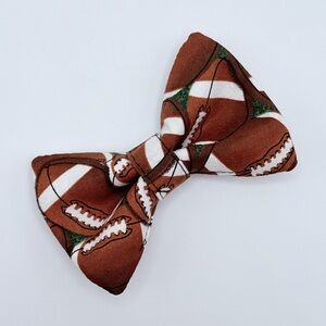 Football Pattern Bow Tie for cat or small dog